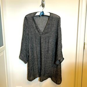 Eileen Fisher Organic Linen Cardigan Jacket